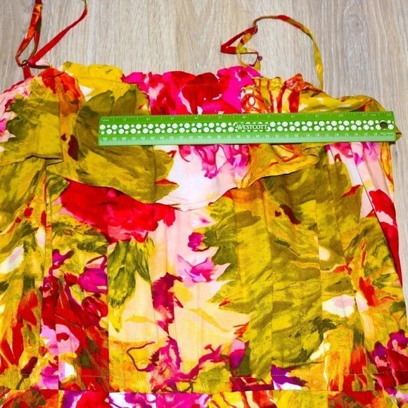 J Crew Factory Tropical Dress Size XL - Picture 4 of 7